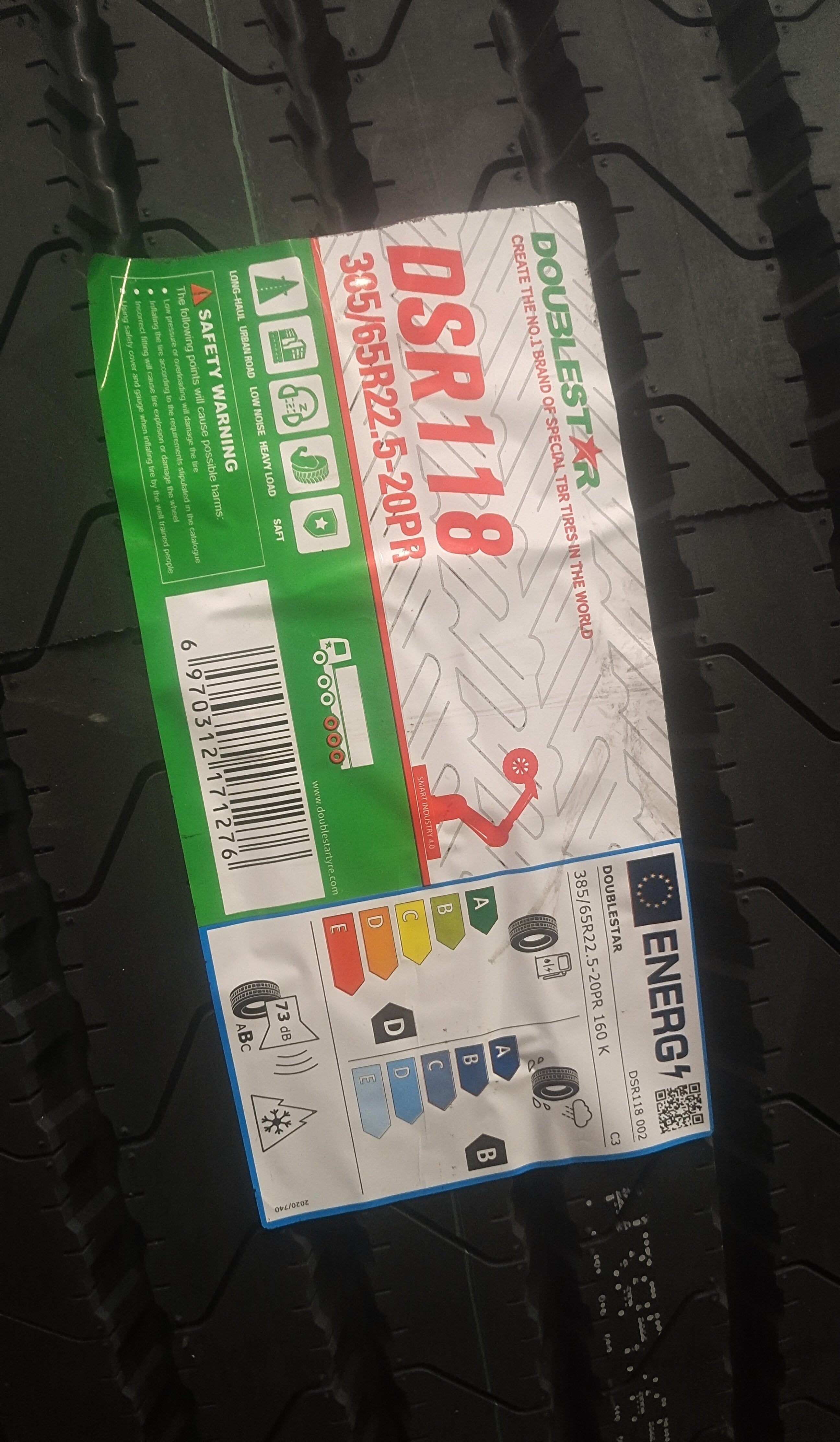 DoubleStar 385/65R22.5-20PR 160K(158L) DSR118 - Buy Now